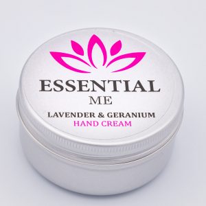 essential me lavender and geranium hand cream