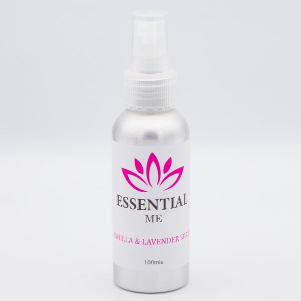 essential me vanilla and lavender spray