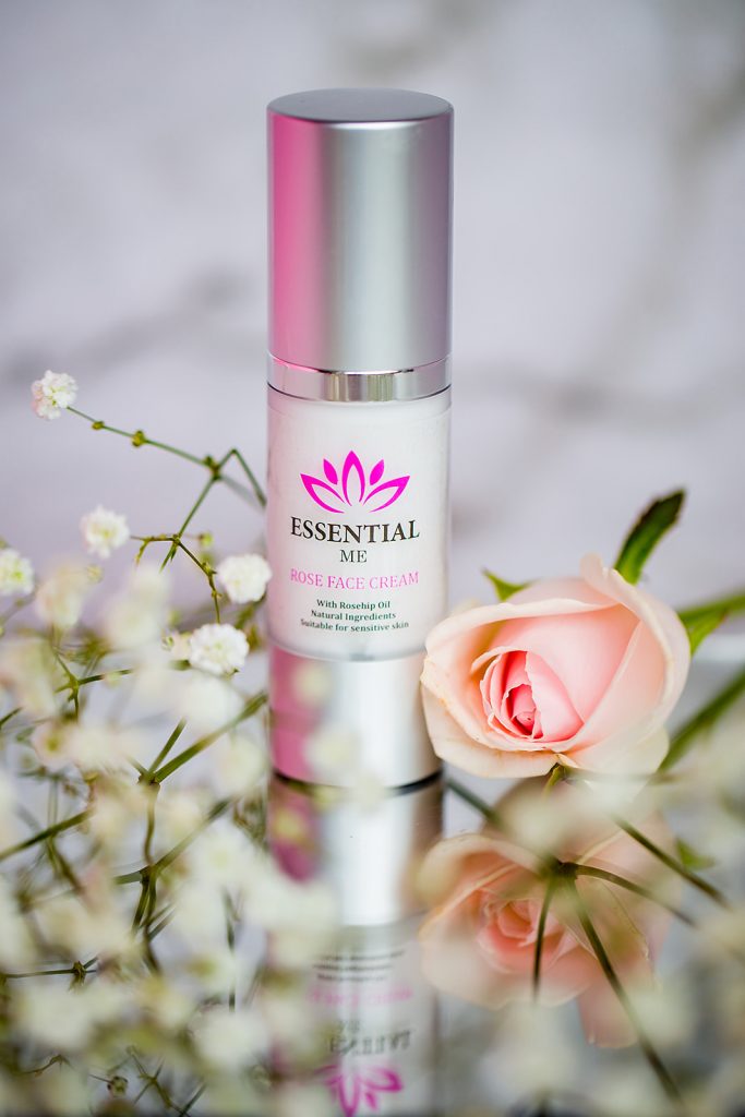 Essential Me rose face cream natural